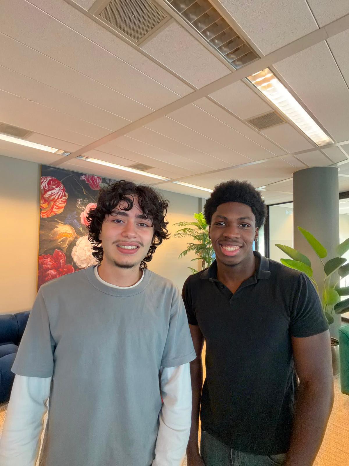 Ahmed en Malik — het team achter UPEND